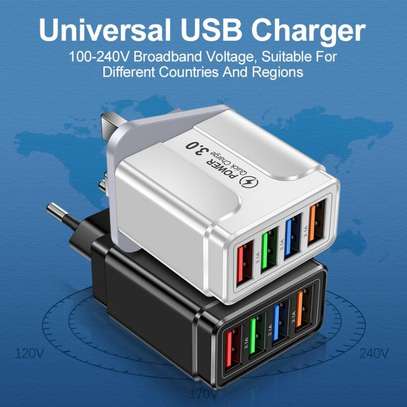 4 USB 3.1A Fast Charging Mobile Phone Charger image 2