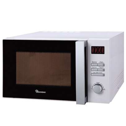 RAMTONS 25 LITRES MICROWAVE+GRILL WHITE- RM/551 image 1