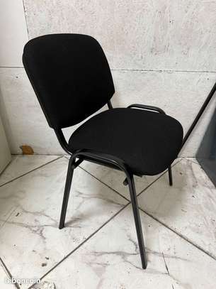 Black Stackable Tosca Chair image 4