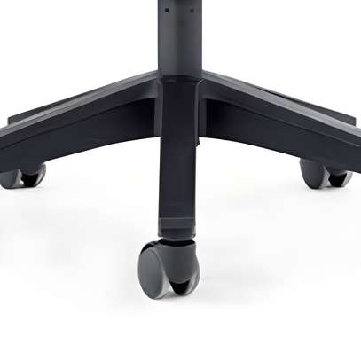 Office Chair :  Ergonomic Black Adjustable Office Chair image 4