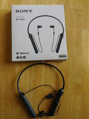Sony WI-C400 Wireless Bluetooth Neckband in-Ear Headphones with Mic image 4