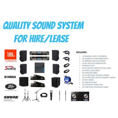 PA system hire image 1