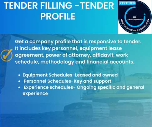 Tender Filling -Tender Profile image 1
