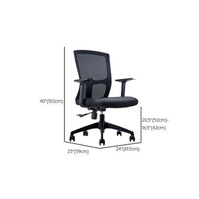 Office Chair: Ergonomic Office Desk Chair With Casters image 2