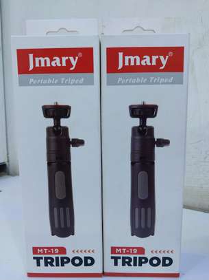 Jmary MT-19 Extendable Selfie Stick Tripod Stand – Black image 3