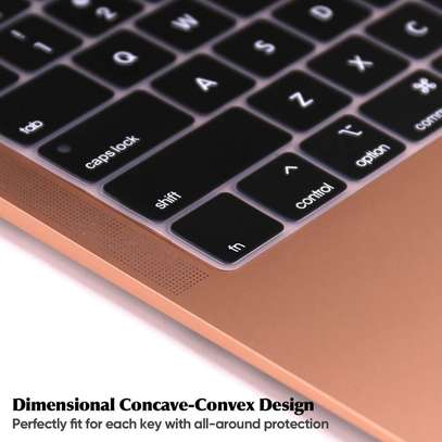 Custom Black Silicone Keyboard Cover MacBook Air 13 inch image 5