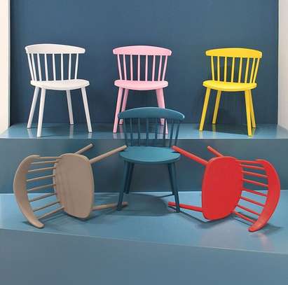 Modern Bistro Plastic Chair for Indoor & Outdoor Use image 5