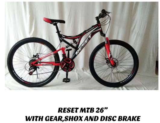 Reset MTB 26" with Gear, shox and Disc Breaker. image 1