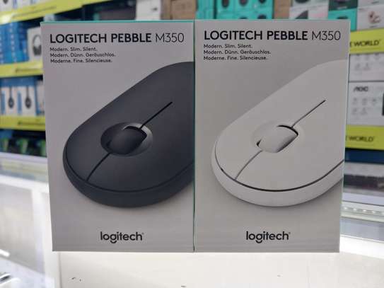 Logitech Pebble M350 Wireless Silent Mouse With Bluetooth image 2