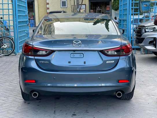 Mazda Atenza Petrol saloon Sky blue 2017 image 13