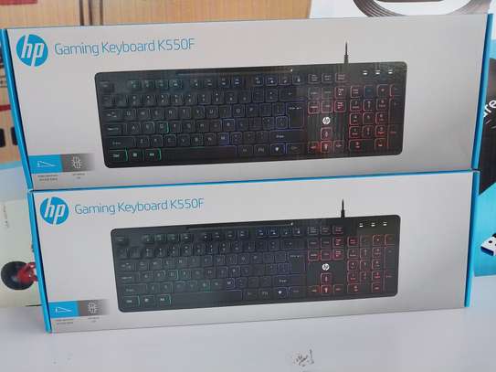 Hp K550F RGB Gaming Keyboard image 1