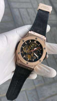 Hublot classic fusion collection with leather straps image 3