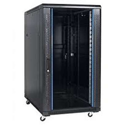 Networking Equipment 32U 600 By 600 Stand Alone Cabinet. image 1