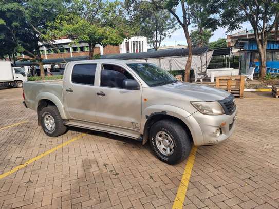 Toyota Hilux Double Cab 2013 Silver image 9