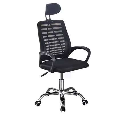 Executive Swivel Office Chair with Headrest image 2