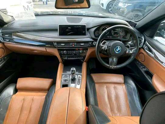 BMW X6 2016 model black colour image 1