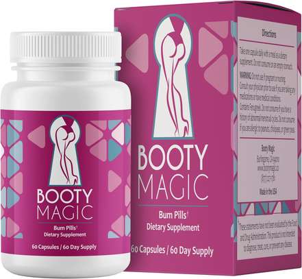 Booty Magic Butt Enhancement Pills - 2 Months Supply image 1
