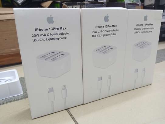 Original 20W USB-C Power Adapter for iPhone 13 PRO Max Type image 1
