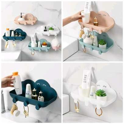 single soap holder with 4 hooks image 4