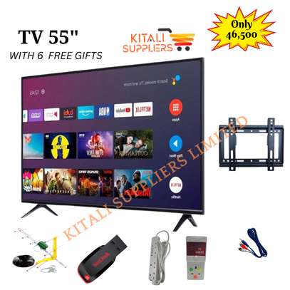 55" tv with free gifts image 3