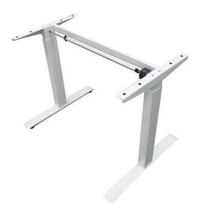 Office Desk: White Adjustable Desk image 3