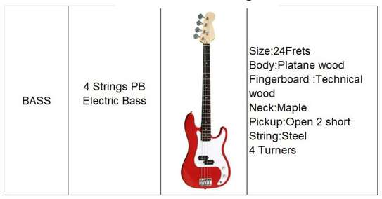 Four String Bass Guitar image 1