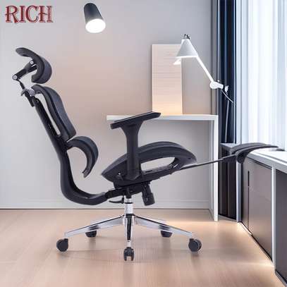 OFFICE CHAIR: Black Orthopedic Office Chair image 1