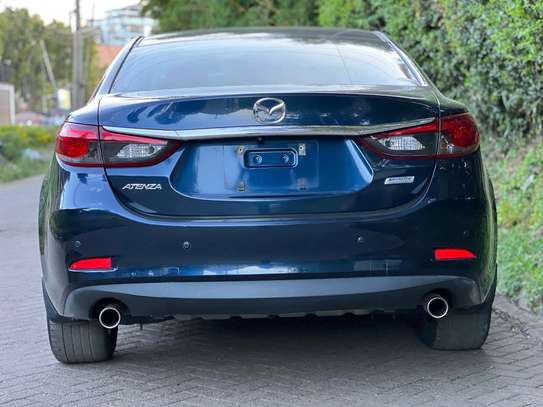Mazda Atenza hybrid blue colour 2017 model image 3