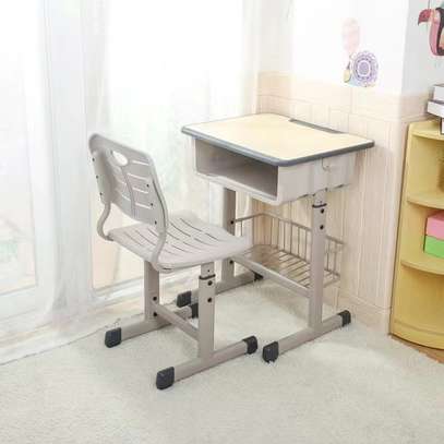 Adjustable Kids Desk with Ergonomic Study Chair Set image 8