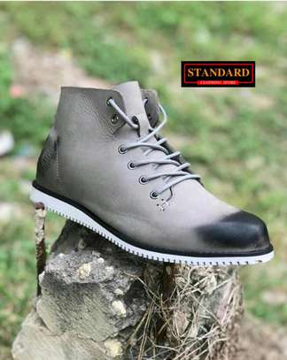 Timberland Gray Boots image 2