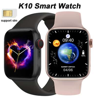 K10 Android Smartwatch SIM Card Supported 2G Phone Call image 1