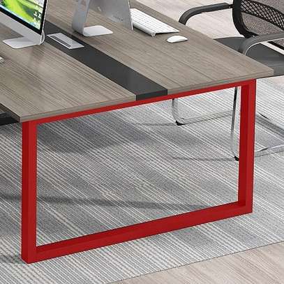Office Table : 2.4 Meter Boardroom MDF Table image 3