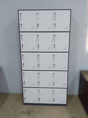 Locker Cabinets; 15 Doors Steel Office Lockable Cabinet i image 4