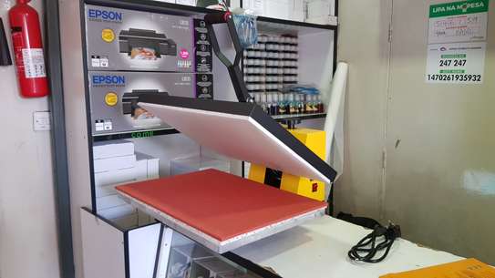 Flatbed t-shirt branding machine A2 size image 1