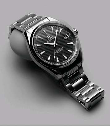 Quality Metallic Stainless Steel Omega Watches image 6