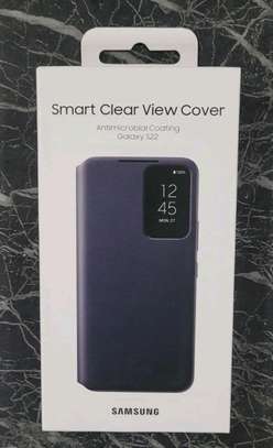 Samsung S22/S22 plus smart clear view cover image 1