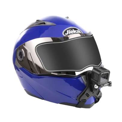 2-in-1 Helmet Chin Mount for Smartphone & Action Camera image 2