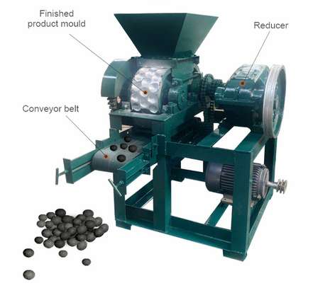Charcoal Ball press Machine image 2