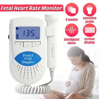 renatal Fetal Doppler Heart Sound Monitor Baby Detector image 4