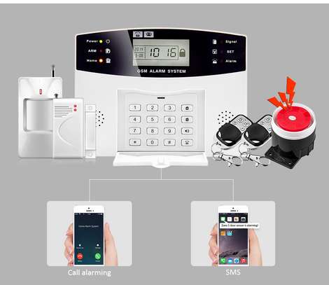 Wireless GSM Home Burglar Security Alarm image 1