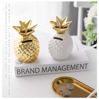 Ceramic Pineapple Decoration Piggy Bank image 5