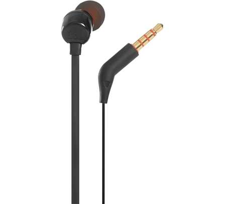 JBL Tune 110 Wired In Ear Headphones - Black image 3
