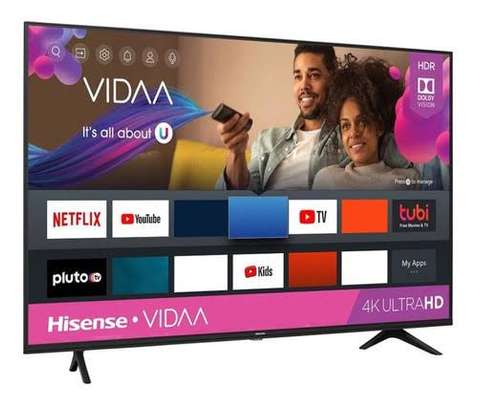 Hisense 65inch Smart 4k UHD Vidaa Frameless Tv image 1