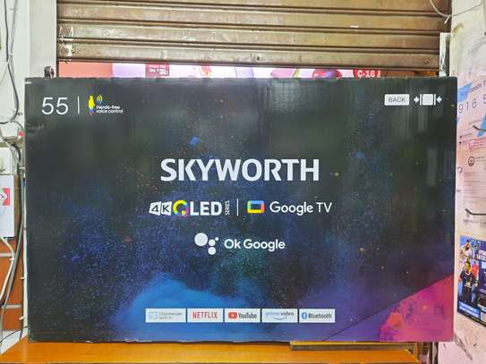 Skyworth 55 Qled. Android frameless 4K UHD Android 11 image 1