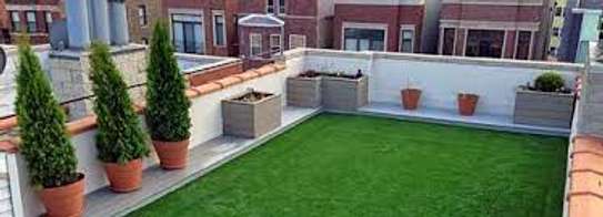 roof deck grass carpet ideas image 1