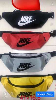 Black and red nike pouch bags image 1