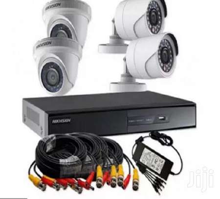 Hikvision CCTV Security Cameras / Hikvision 4 Channel Kit image 1