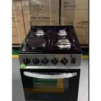 3+1 Nunix Standing Oven Cooker With Electric Oven image 2