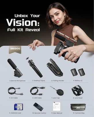 5K Video Camera Camcorder, UHD 64MP image 2