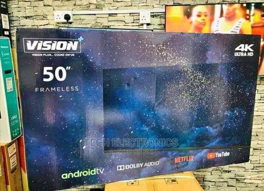 50 Vision Plus smart UHD Television +Free TV Guard image 1